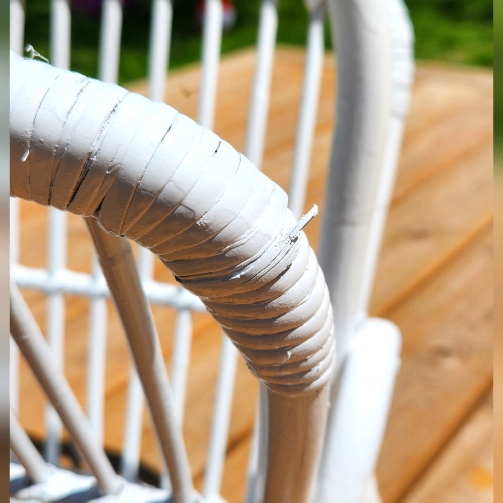 Boho Vintage Wicker Magazine Rack - Picture 7 of 13